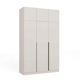 szafa-senso-3d-wysoka-z-nadstawka-kaszmir-drzwi-czarne-uchwyty-250-cm