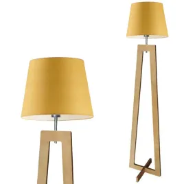 lampa-stojaca-podlogowa-musztardowa-drewniana-led-e27-z-abazurem-nowoczesna
