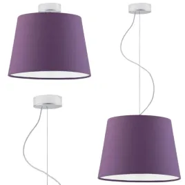 lampa-wiszaca-sufitowa-fioletowa-regulowana-led-e27-abazur-zyrandol-modna