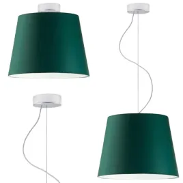 lampa-wiszaca-sufitowa-zielona-regulowana-led-e27-abazur-zyrandol-modna