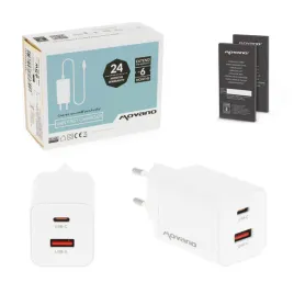 ladowarka-movano-gan-45w-usb-c-pd-usb-a-white