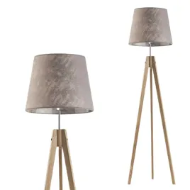 lampa-stojaca-podlogowa-szara-drewniana-abazur-led-e27-trojnog-nowoczesna