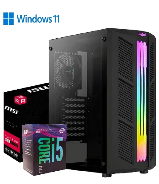 KOMPUTER GAMINGOWY - I5 8400 RX 570 8GB, 32GB RAM, 960 GB SSD - WIN 11