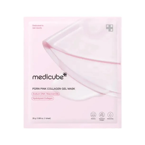 Medicube PDRN Pink Collagen Gel Mask kolagenowa maska hydrożelowa 28 g
