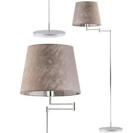 lampa-stojaca-podlogowa-regulowana-szara-led-e27-z-abazurem-nowoczesna