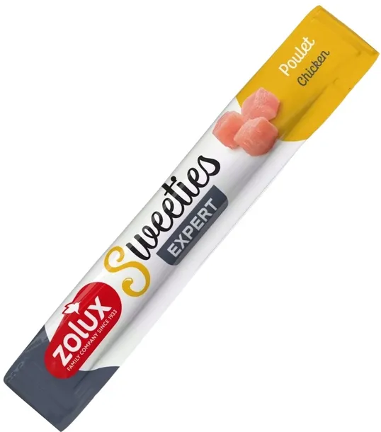 Zolux Sweeties Kurczak kremowy przysmak dla kota do lizania z tauryną 14 g
