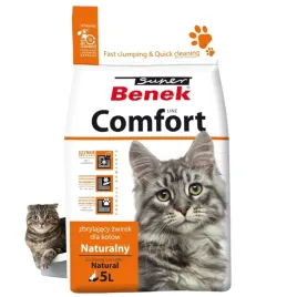 super-benek-comfort-naturalny-zwirek-bentonitowy-zbrylajacy-dla-kota-5-l