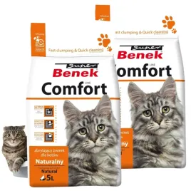 super-benek-comfort-naturalny-zwirek-bentonitowy-zbrylajacy-dla-kota-2x-5-l