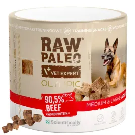 raw-paleo-olympic-wolowina-m-l-przysmak-treningowy-dla-psa-glukozamina-90-g