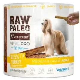 raw-paleo-vital-pro-skinandcoat-indyk-funkcjonalny-przysmak-m-l-dla-psa-100g