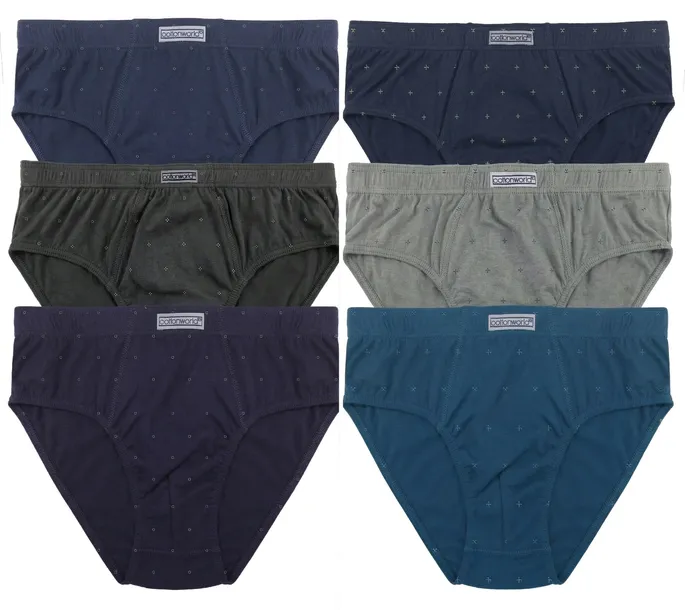 6x SLIPY BAWEŁNIANE MĘSKIE BAWEŁNA 100% ROZMIAR 3XL