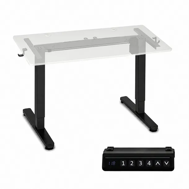 STELAŻ BIURKA ELEKTRYCZNY REGULACJA WYSOKOŚCI 72-118 CM BLAT DO 160 CM