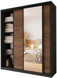 szafa-przesuwna-z-lustrem-do-sypialni-z-drazkami-180-cm-orzech-largo
