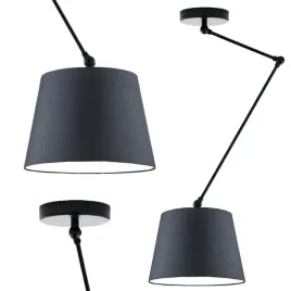 lampa-wiszaca-regulowana-szara-sufitowa-zyrandol-led-e27-przegubowa-modna