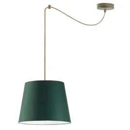 lampa-wiszaca-sufitowa-zyrandol-zielona-regulowana-led-e27-abazur-modna