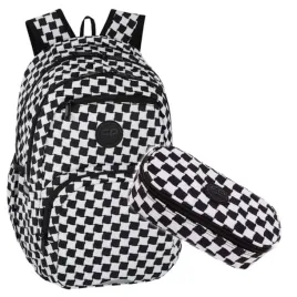 plecak-szkolny-mlodziezowy-pepitka-czarno-bialy-2w1-w-kratke-coolpack