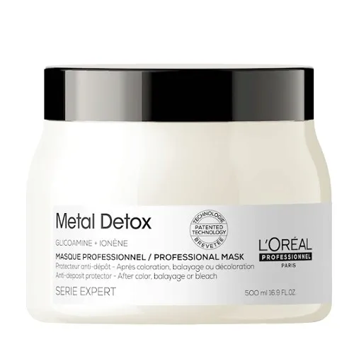 Loreal Metal Detox maska włosy rozjaśniane 500ml