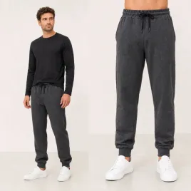spodnie-dresowe-meskie-joggery-z-bawelna-gladkie-z-kieszeniami-grafit-3xl