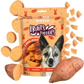 pan-miesko-przysmak-dla-psa-fruits-and-veggies-bataty-z-krolikiem-100g