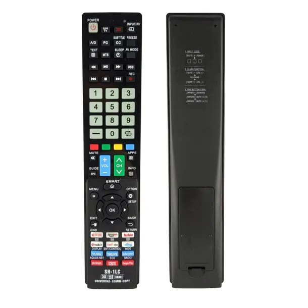 pilot-programowalny-do-smart-tv-sharp-android-kolor-czarny