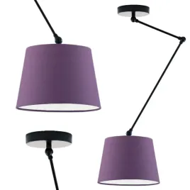 lampa-wiszaca-regulowana-fioletowa-sufitowa-zyrandol-led-e27-przegubowa