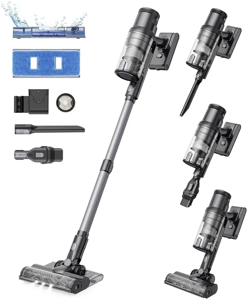 Odkurzacz bezprzewodowy LED ECO 6w1 Proscenic P11 550W 45000 PA DOTYK + MOP