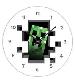 zegar-dla-dzieci-scienny-happy-hour-minecraft-7