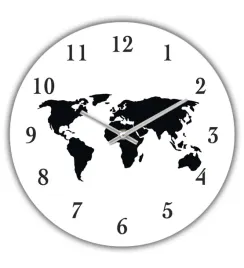 zegar-dla-scienny-happy-hour-world-map-mapa
