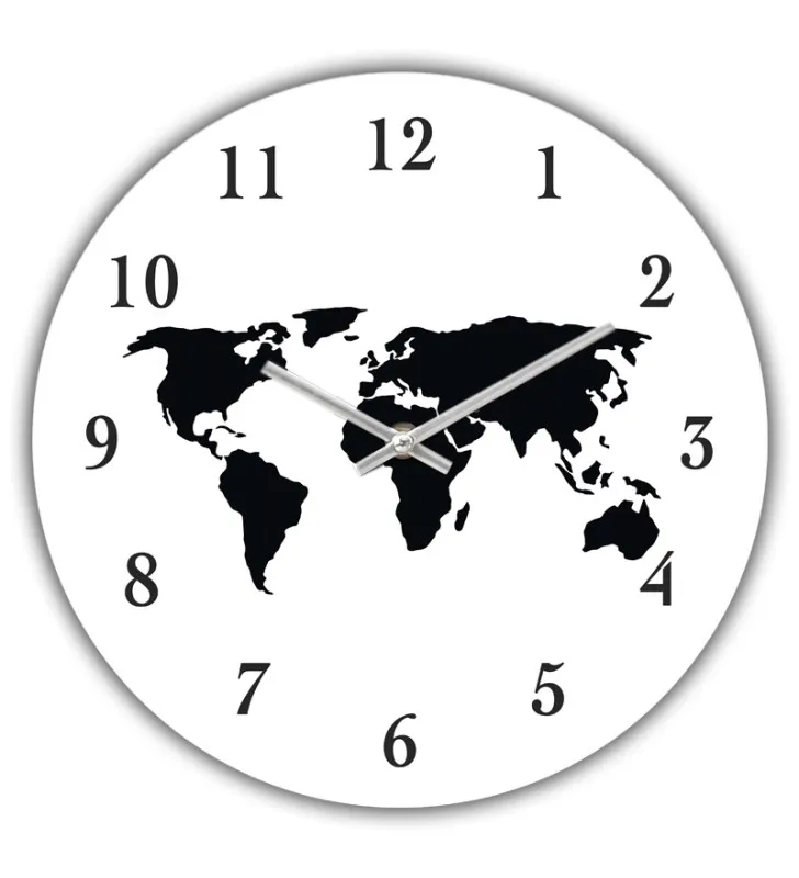 zegar-dla-scienny-happy-hour-world-map-mapa
