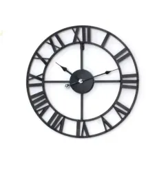 zegar-scienny-metalowy-vintage-shabby-loft-czarny