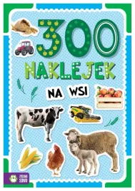 300-naklejek-na-wsi-zwierzeta-zielona-sowa-naklejki