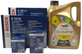 filtry-bosch-5l-oleju-total-0w30-peugeot-308-ii-1-6hdi