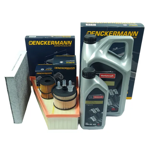 4 FILTRY 6L ORYGINALNEGO OLEJU FORD 5W30 GALAXY II S-MAX I 2.0 TDCi DO 2010