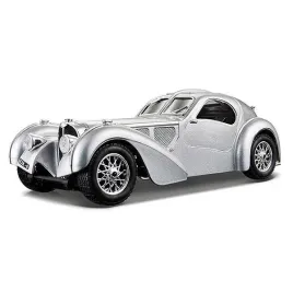 model-bburago-bugatti-atlantic-1936-1-24-srebrny-auto-kolekcjonerski