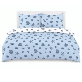 posciel-dwustronna-100percent-bawelniana-220x200cm-2x70x80cm-niebieska-morska