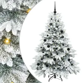 nowoczesna-stozkowa-dekoracja-led-z-zimowym-akcentem-150-cm-biala-zas