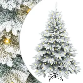 stozkowa-dekoracja-led-z-pvc-i-pe-150-cm-bialy-kolor-zasilanie-usb