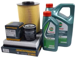 filtry-denckermann-5l-oleju-castrol-5w20-c-max-focus-iii-1-0-1-6-ecoboost