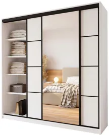 szafa-przesuwna-do-sypialni-biala-z-lustrem-200-cm-largo