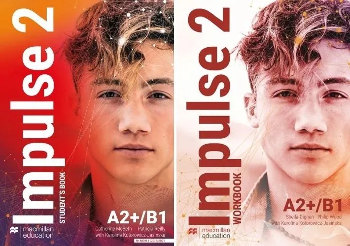 IMPULSE 2 LO (A2+/B1) Komplet Podręcznik + Ćwiczenia / Macmillan