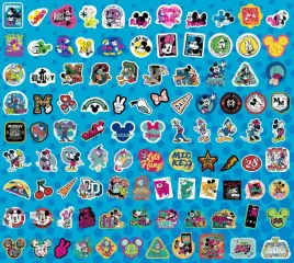 mickey-i-przyjaciele-zestaw-100-naklejek-display-20-szt