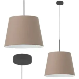 lampa-sufitowa-wiszaca-cappuccino-zyrandol-led-e27-regulowana-abazur-modna