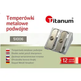 titanum-temperowka-metalowa-podwojna-z-dwoma-ostrzami-12-szt