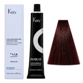 kezy-involve-color-permanentna-farba-do-wlosow-5-66-intense-red-light-brown
