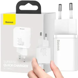 ladowarka-sieciowa-baseus-super-si-quick-charger-1c-ccsup-j02-30w-1x-usb-c-pd-3-0-qc-3-0-biala