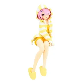 re-zero-ram-room-wear-yellow-figurka-pvc-noodle-stopper-14-cm
