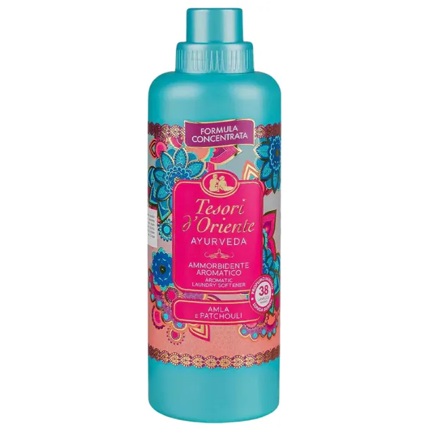 Tesori d'Oriente Ayurveda Płyn do Płukania Tkanin Olejek Alma i Paczula 760ML (38 Prań)