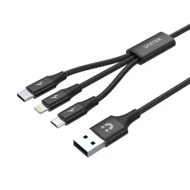 unitek-przewod-usb-3in1charging-clightningmusb
