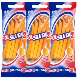 polsilver-2-maszynki-do-golenia-z-podwojnym-ostrzem-3-x-10-sztuk