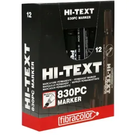 hi-text-830pc-marker-permanentny-sciety-czarny-12-sztuk